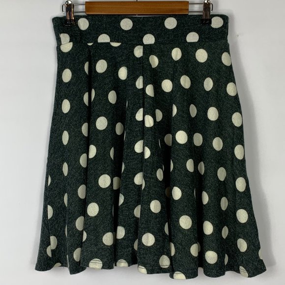 Modcloth Jessy B Polka Dot Circle Sweater Skirt - Picture 2 of 6